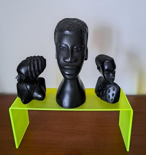 Vintage set hard carved - vintage, of
