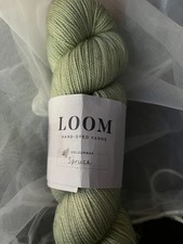 Loom hand dyed yarn