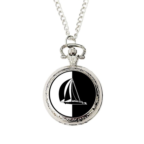 Sailing pocket watch gift - sailing,