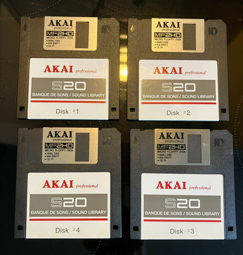 Akai s20 sampler demo - akai,