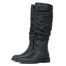 Womens Slouchy Mid Calf Boots