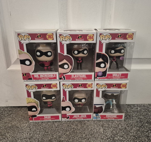 Incredibles funko pop vinyl - incredibles,