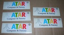 NEW Old Stock 5 Atari Computer & Fantasy Stickers Vintage Games Console Computer