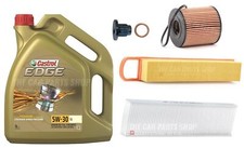 FOR MINI COOPER 1.6 PETROL 06-14 SERVICE KIT 5L CASTROL & AIR OIL CABIN PACKAGE