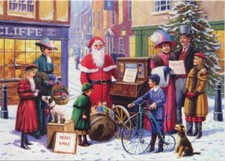 Santa Victorian Edwardian