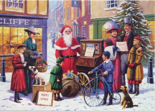 Santa victorian edwardian - santa,