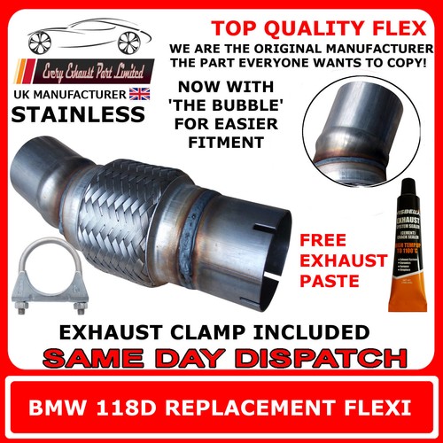 Bmw 118d exhaust flexi - flexi, flex