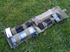 British Army VIRTUS Webbing Medical Trauma Pouch Insert MTP, empty