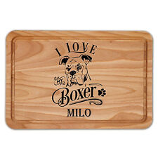 Personalised I Love My Boxer