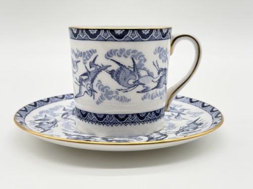 Shelley blue heron 12782 - heron, cup