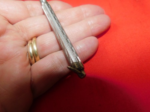 Vintage silver tone propelling - vintage,