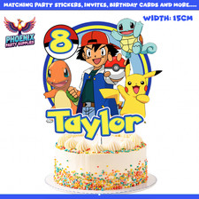 PERSONALISED POKEMON CAKE