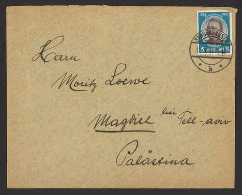 German reich 1935 cover - reich,