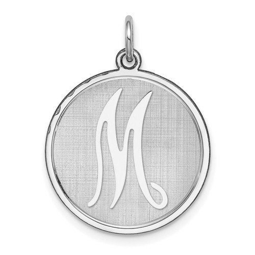 Sterling silver rhodium plated - sterling, rhodium-plated
