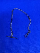 9ct Gold T BAR FIGARO Bracelet