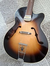 Old Guitar Hopf With Pickup