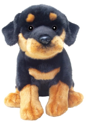 Rottweiler puppy plush soft - rottweiler,
