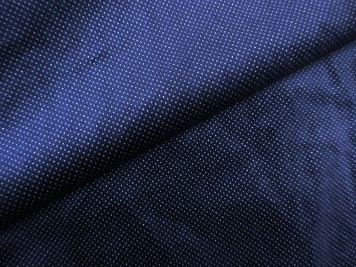 Navy pindot light medium - pindot,