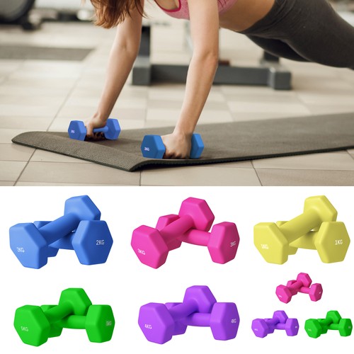 Dumbbells hexagonal weights - dumbbells,,