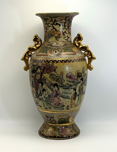 Asian ceramic vase - asian,