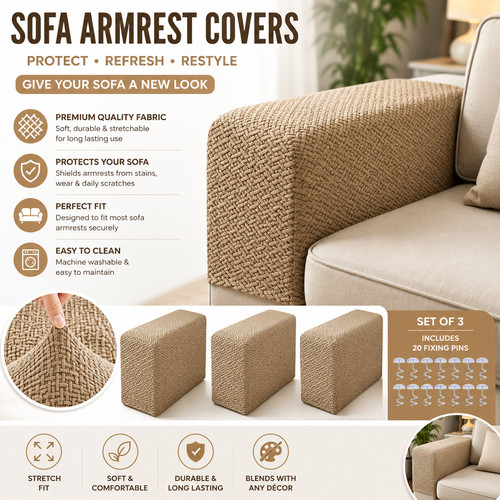 Sofa arm covers pcs extra - sofa,