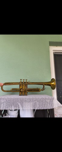 Vintage brass instrument a - vintage,