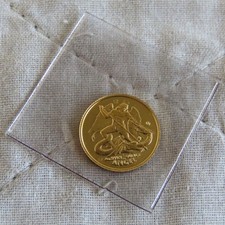 ISLE OF MAN 1997 .9999 GOLD 1/20th ANGEL - in sealed pack