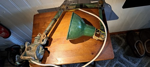 Vintage green edl anglepoise - green,