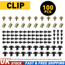 100x Car Body Trim Clips for