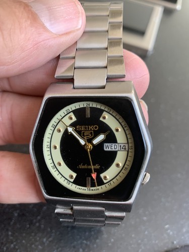 Vintage seiko hex black - 5,
