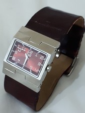 Dolce & Gabana: Superior Italian Style Burgundy/Steel M/Unisex Watch (Ref: 59P)