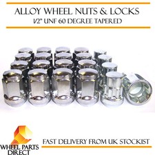 Wheel Nuts & Locks (16+4) 1/2" Bolts for Jeep Grand Cherokee [Mk2] 99-04