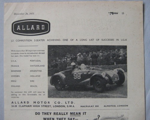 1951 allard original - allard, j.2