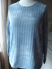 Bon Marche blue chenille