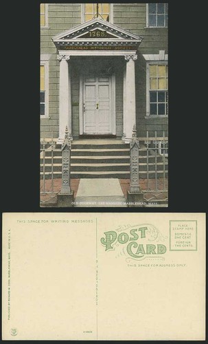 Mass old postcard - postcard,