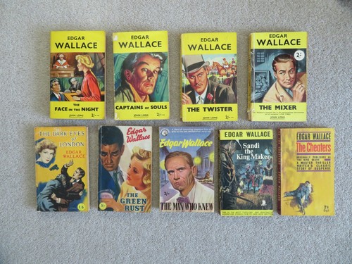 Vintage edgar wallace - vintage,