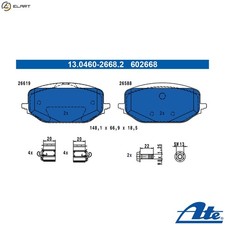 BRAKE PAD SET DISC BRAKE