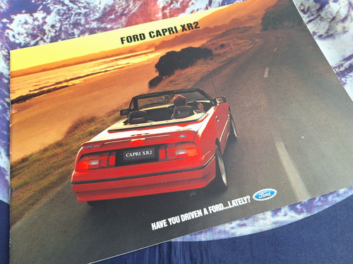 Ford capri xr2 brochure 16 - -,