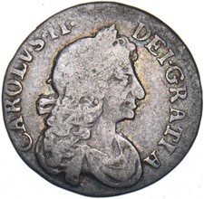 1681 Threepence - Charles II