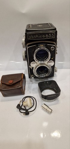 Yashica 635 with yashikor - with,