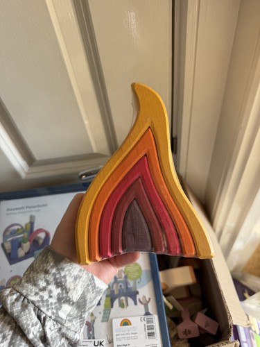 Grimms fire stacking toy - grimms,