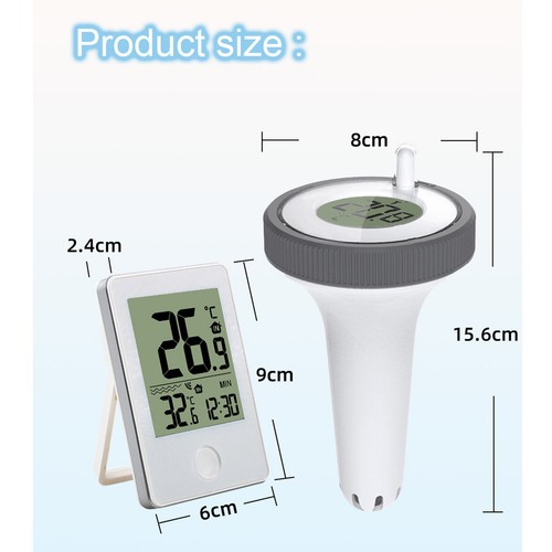 Floating pool thermometer - floating,