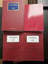 Archbold Criminal Pleading, Evidence and Practice 2025 with Supplements