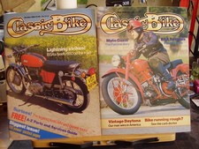 2 X CLASSIC BIKE MAGS