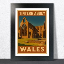 Tintern Abbey Travel Poster