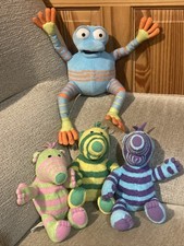 The Fimbles Soft Toy Bundle Florrie Fimbo Baby Pom Rocket Plush