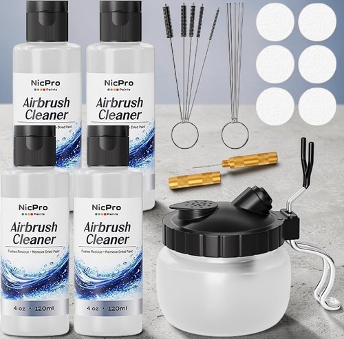 Airbrush cleaning kit for - kit,