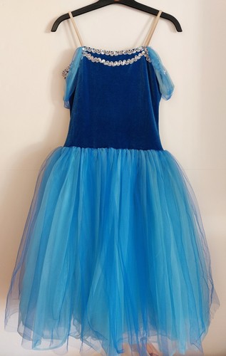 Blue romantic tutu ballet - tutu,