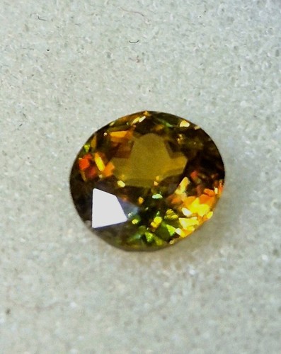 Natural sphene multicolored - natural,