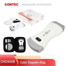CMS1600B Color Doppler 3 in 1 Probe convex linear Wireless ultrasound scanner